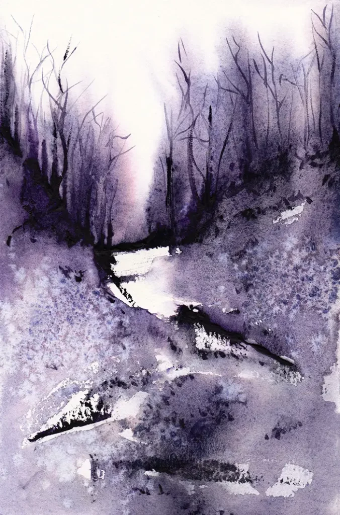 Watercolour on paper