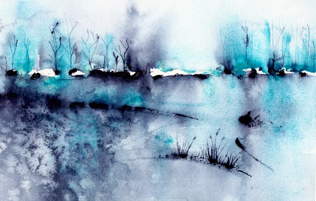 Watercolour on paper