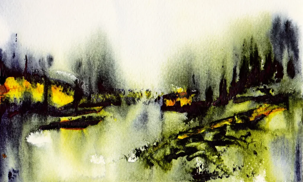Watercolour on paper