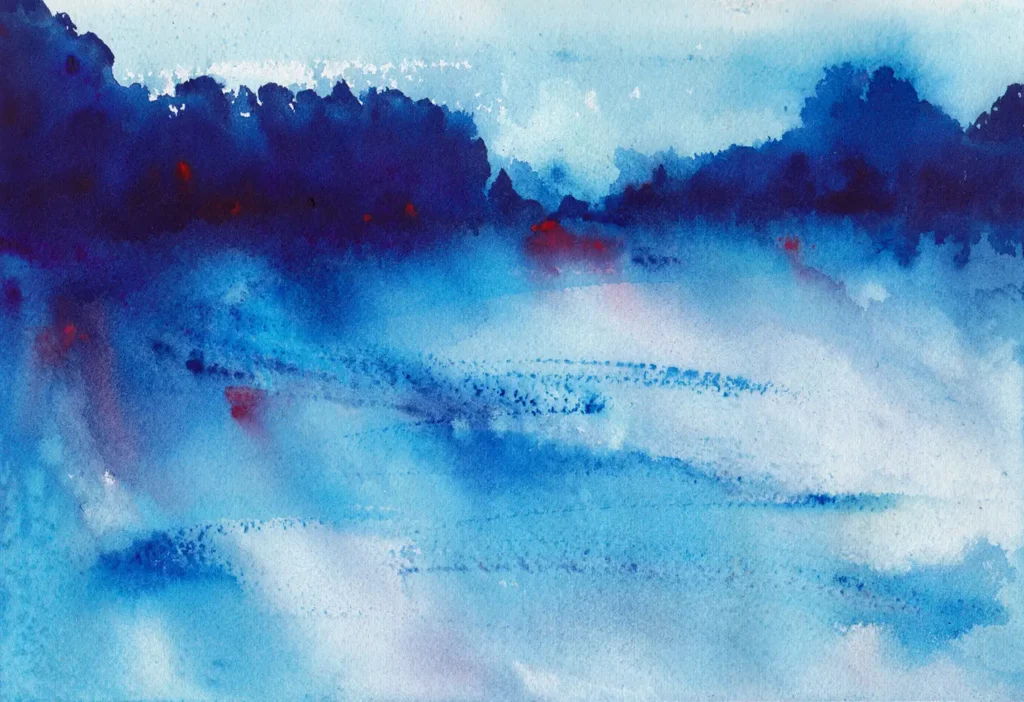 Watercolour on paper